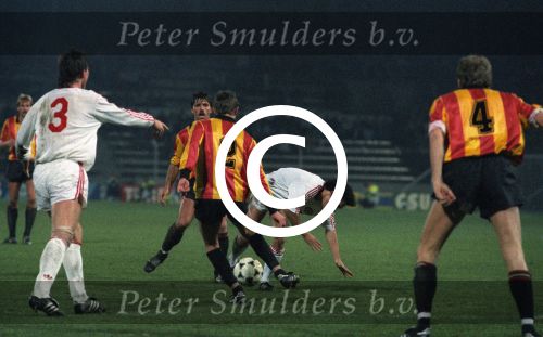 Eindhoven, 8 Februari 1989
2e Wedstrijd tussen PSV-KV Mechelen, eindstand 1-0
Gerald Vanenburg
Foto Peter Smulders BV