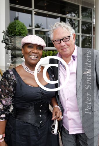 Amsterdam 19 juni 2013
Haringparty in het hilton hotel. Gerda Havertong met man
Peter Smulders bv