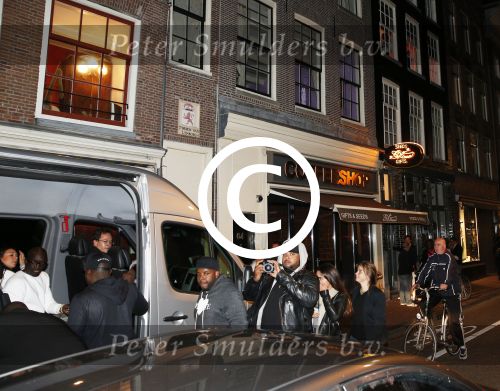 Amsterdam 22 juni 2013
Zangeres Rihanna in coffeeshop de greenhouse in amsterdam en daarna bij het Amstel hotel.
Peter Smulders bv