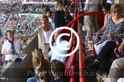 EINDHOVEN - Het concert van Guus Meeuwis in het PSV Stadion vanuit de Skybox van RenÃ© van de Kerkhof. FOTO LEVIN DEN BOER - PERSFOTO.NU