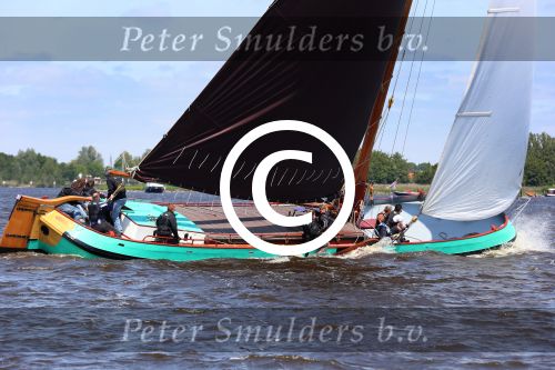 Heeg, 8 Juni 2013 Skutjezeilen op het Heegermeer

Foto Peter Smulders BV