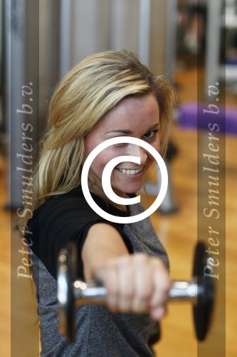Amsterdam 27 mei 2013
Ingrid Jansen aan het trainen met personal trainer Oswin Beingsick.
Peter Smulders bv