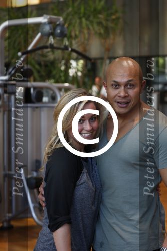 Amsterdam 27 mei 2013
Ingrid Jansen aan het trainen met personal trainer Oswin Beingsick.
Peter Smulders bv