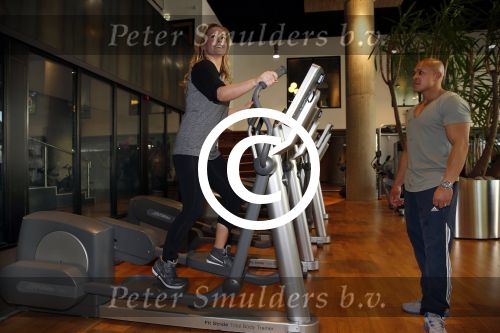 Amsterdam 27 mei 2013
Ingrid Jansen aan het trainen met personal trainer Oswin Beingsick.
Peter Smulders bv