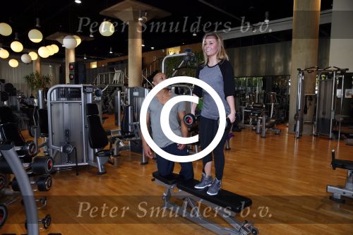 Amsterdam 27 mei 2013
Ingrid Jansen aan het trainen met personal trainer Oswin Beingsick.
Peter Smulders bv