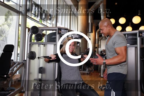 Amsterdam 27 mei 2013
Ingrid Jansen aan het trainen met personal trainer Oswin Beingsick.
Peter Smulders bv