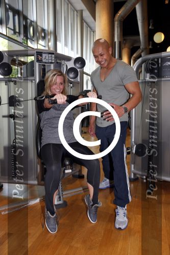 Amsterdam 27 mei 2013
Ingrid Jansen aan het trainen met personal trainer Oswin Beingsick.
Peter Smulders bv