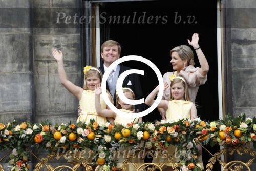 Amsterdam, 30 April 2013
Inhuldiging Koning Willem Alexander en Koningin Maxima
Op het Paleis op de Dam
Foto Peter Smulders BV