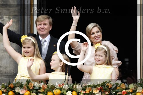 Amsterdam, 30 April 2013
Inhuldiging Koning Willem Alexander en Koningin Maxima
Op het Paleis op de Dam
Foto Peter Smulders BV