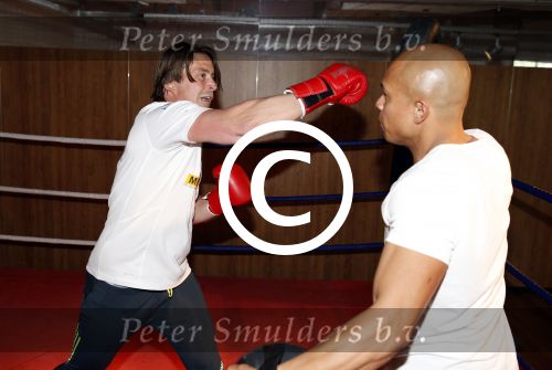Amsterdam 6 juni 2013
Lodewijk Hoekstra aan het sporten met personal trainer Oswin Beingsick.
Peter Smulders bv