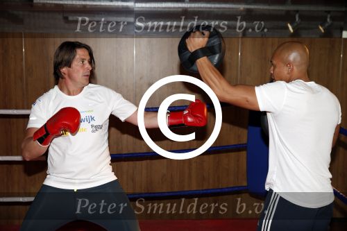 Amsterdam 6 juni 2013
Lodewijk Hoekstra aan het sporten met personal trainer Oswin Beingsick.
Peter Smulders bv