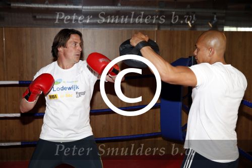 Amsterdam 6 juni 2013
Lodewijk Hoekstra aan het sporten met personal trainer Oswin Beingsick.
Peter Smulders bv