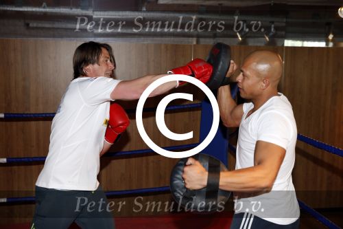 Amsterdam 6 juni 2013
Lodewijk Hoekstra aan het sporten met personal trainer Oswin Beingsick.
Peter Smulders bv