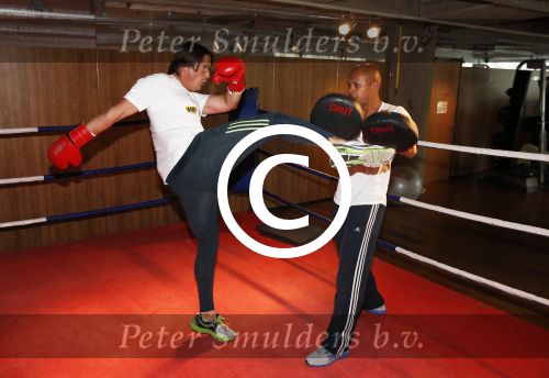 Amsterdam 6 juni 2013
Lodewijk Hoekstra aan het sporten met personal trainer Oswin Beingsick.
Peter Smulders bv