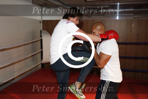 Amsterdam 6 juni 2013
Lodewijk Hoekstra aan het sporten met personal trainer Oswin Beingsick.
Peter Smulders bv