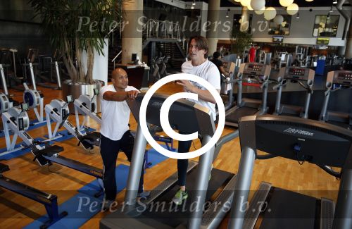 Amsterdam 6 juni 2013
Lodewijk Hoekstra aan het sporten met personal trainer Oswin Beingsick.
Peter Smulders bv