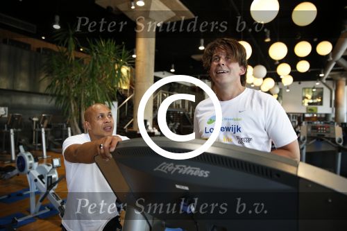 Amsterdam 6 juni 2013
Lodewijk Hoekstra aan het sporten met personal trainer Oswin Beingsick.
Peter Smulders bv