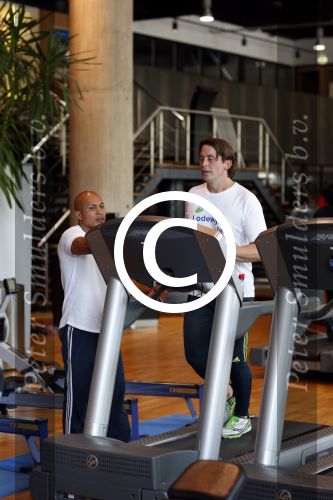 Amsterdam 6 juni 2013
Lodewijk Hoekstra aan het sporten met personal trainer Oswin Beingsick.
Peter Smulders bv