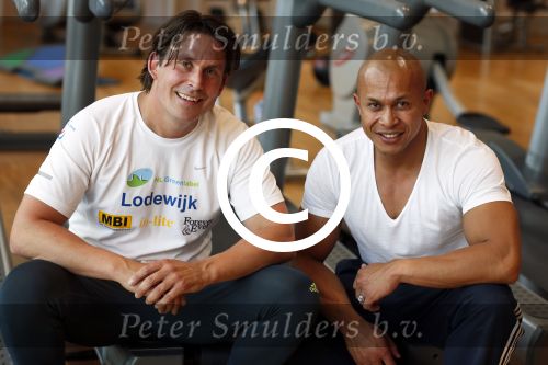 Amsterdam 6 juni 2013
Lodewijk Hoekstra aan het sporten met personal trainer Oswin Beingsick.
Peter Smulders bv