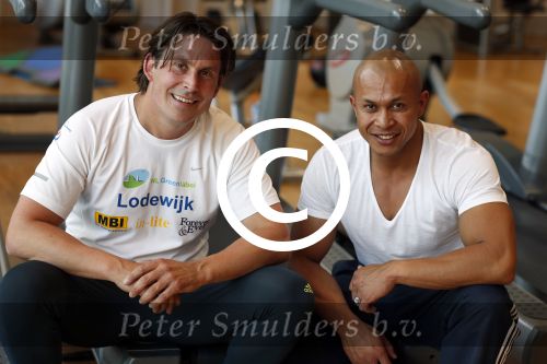 Amsterdam 6 juni 2013
Lodewijk Hoekstra aan het sporten met personal trainer Oswin Beingsick.
Peter Smulders bv