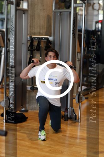 Amsterdam 6 juni 2013
Lodewijk Hoekstra aan het sporten met personal trainer Oswin Beingsick.
Peter Smulders bv