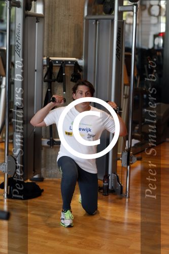 Amsterdam 6 juni 2013
Lodewijk Hoekstra aan het sporten met personal trainer Oswin Beingsick.
Peter Smulders bv