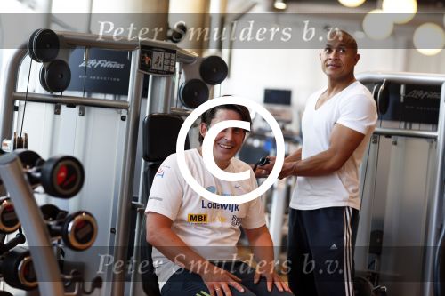 Amsterdam 6 juni 2013
Lodewijk Hoekstra aan het sporten met personal trainer Oswin Beingsick.
Peter Smulders bv