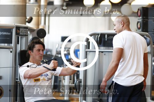 Amsterdam 6 juni 2013
Lodewijk Hoekstra aan het sporten met personal trainer Oswin Beingsick.
Peter Smulders bv