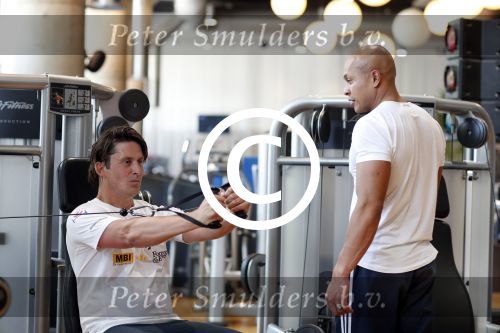 Amsterdam 6 juni 2013
Lodewijk Hoekstra aan het sporten met personal trainer Oswin Beingsick.
Peter Smulders bv