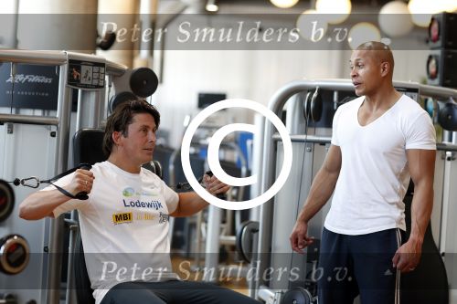 Amsterdam 6 juni 2013
Lodewijk Hoekstra aan het sporten met personal trainer Oswin Beingsick.
Peter Smulders bv