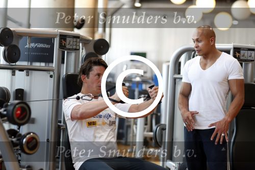 Amsterdam 6 juni 2013
Lodewijk Hoekstra aan het sporten met personal trainer Oswin Beingsick.
Peter Smulders bv
