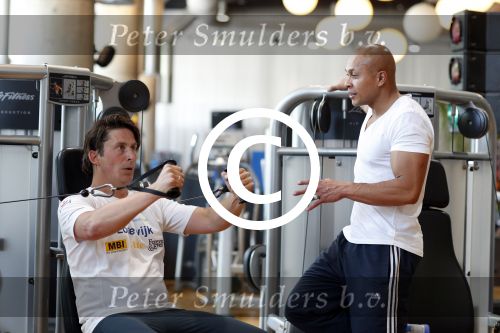 Amsterdam 6 juni 2013
Lodewijk Hoekstra aan het sporten met personal trainer Oswin Beingsick.
Peter Smulders bv