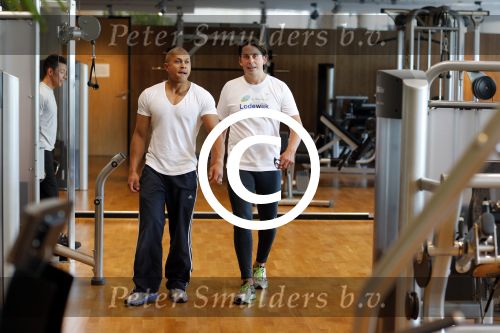 Amsterdam 6 juni 2013
Lodewijk Hoekstra aan het sporten met personal trainer Oswin Beingsick.
Peter Smulders bv