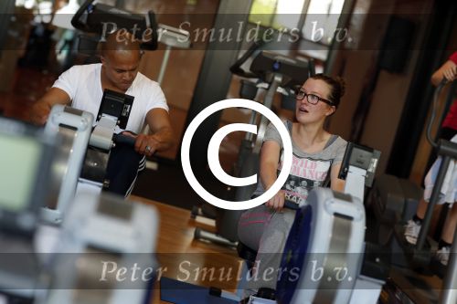 Amsterdam 6 juni 2013
Lola Brood aan het trainen met Oswin Beingsick.
Peter Smulders bv