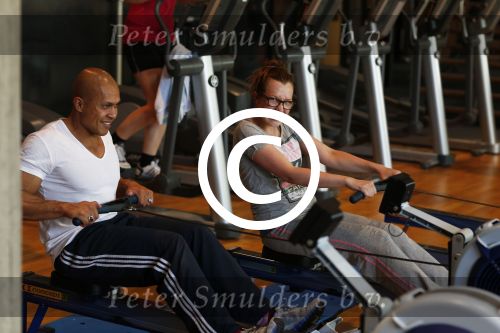 Amsterdam 6 juni 2013
Lola Brood aan het trainen met Oswin Beingsick.
Peter Smulders bv