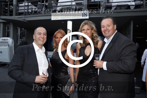 Istanbul 21 mei 2013
Presentatie nieuw sieradenlijn Yolanthe Cabau van Yolanthe Sneijder Cabau in het meest populaire restaurant / club Reina van Istanbul. Wesley Sneijder was trots als een pauw. Marc en Janneke Brouwers met vrienden
Peter Smulders bv