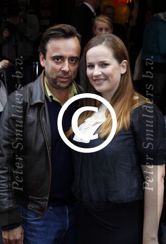 Amsterdam, 13 Oktober 2019 Premiere Briefgeheim
Marc v Uchelen met vrouw Lies Visschedijk
Foto Peter Smulders BV