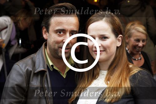 Amsterdam, 13 Oktober 2019 Premiere Briefgeheim
Marc v Uchelen met vrouw Lies Visschedijk
Foto Peter Smulders BV