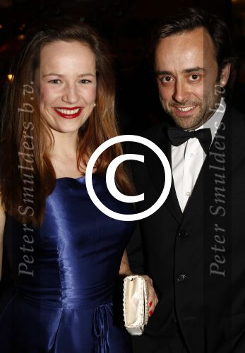 Amsterdam, 17 November 2008 Premiere Oorlogswinter
Marc v Uchelen met vrouw Lies Visschedijk
Foto Peter Smulders BV