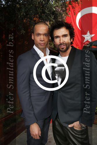Istanbul 21 mei 2013
Presentatie nieuw sieradenlijn Yolanthe Cabau van Yolanthe Sneijder Cabau in het meest populaire restaurant / club Reina van Istanbul. Wesley Sneijder was trots als een pauw. Mari v d Ven  met nieuwe vriend Thomas
Peter Smulders bv