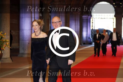 Amsterdam, 29 April 2013
Vertrek Kon. familie vanuit Paleis op de Dam naar het diner in het Rijksmuseum
Minister Frans Timmermans
Foto Peter Smulders BV