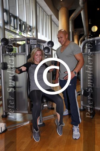 Amsterdam 27 mei 2013
Ingrid Jansen aan het trainen met personal trainer Oswin Beingsick.
Peter Smulders bv