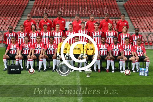 Eindhoven, 8 Augustus 2005 
Perspresentatie Selektie PSV Seizoen 2005/2006