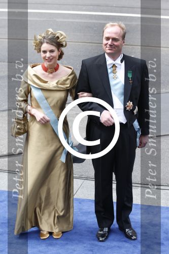 Amsterdam, 30 april 2013
Inhuldiging Koning Willem Alexander en Koningin Maxima
Prins Carlos met zijn vrouw Prinses Annemarie
Foto Peter Smulders BV