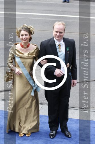 Amsterdam, 30 april 2013
Inhuldiging Koning Willem Alexander en Koningin Maxima
Prins Carlos met zijn vrouw Prinses Annemarie
Foto Peter Smulders BV