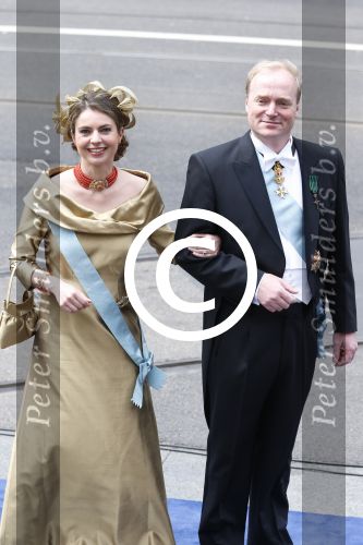 Amsterdam, 30 april 2013
Inhuldiging Koning Willem Alexander en Koningin Maxima
Prins Carlos met zijn vrouw Prinses Annemarie
Foto Peter Smulders BV