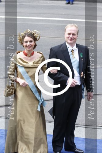 Amsterdam, 30 april 2013
Inhuldiging Koning Willem Alexander en Koningin Maxima
Prins Carlos met zijn vrouw Prinses Annemarie
Foto Peter Smulders BV