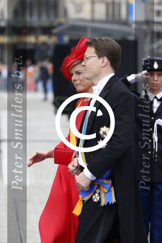Amsterdam, 30 april 2013
Inhuldiging Koning Willem Alexander en Koningin Maxima
Prins Constatijn met zijn vrouw Prinses Laurentien
Foto Peter Smulders B