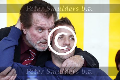 Beverwijk 25 mei 2013
Voetbaltournooi van Rafael v d Vaart . Zijn vriendin Sabia Boulahrouz en zoon Damian zijn ook aanwezig. Rafael met zijn oom
Peter Smulders bv