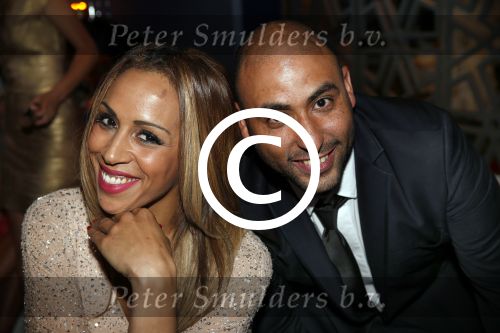Istanbul 21 mei 2013
Presentatie nieuw sieradenlijn Yolanthe Cabau van Yolanthe Sneijder Cabau in het meest populaire restaurant / club Reina van Istanbul. Wesley Sneijder was trots als een pauw. Reduan Diba  met Glennis Grace
Peter Smulders bv
